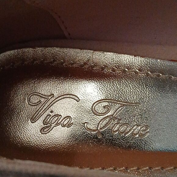 Viga Fiore multicolor rhinestone platform 6" heels  Sz 8.5 EUC - Picture 10 of 11